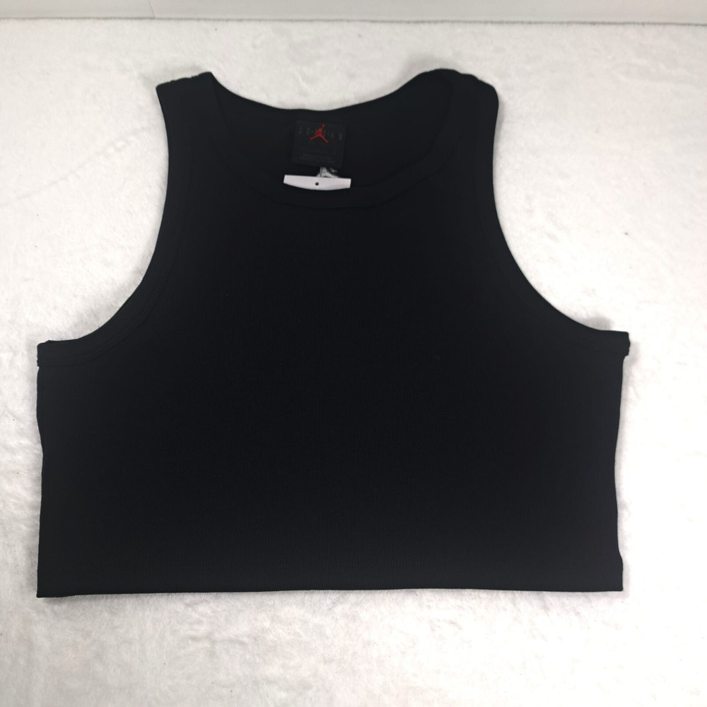 Air Jordan Women's Tank Top DX4700-010‎ Black SZ Large LG Brand New W/ Tags $42 - Picture 3 of 9